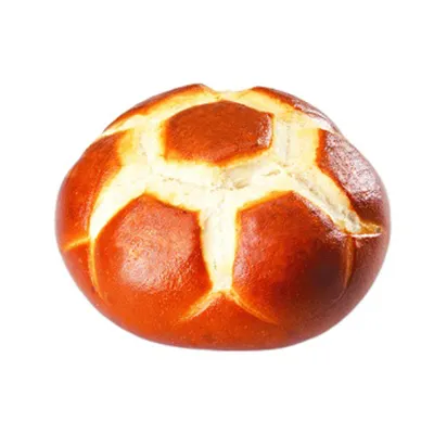 Fußball-Laugenbrötchen